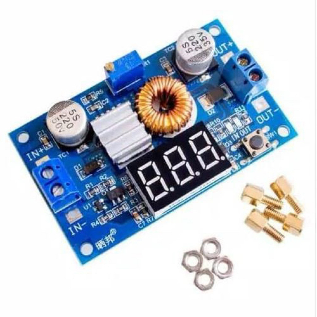 Module Step-Down XL4015 DIGITAL Adjustable DC TO DC 5A Voltmeter Display