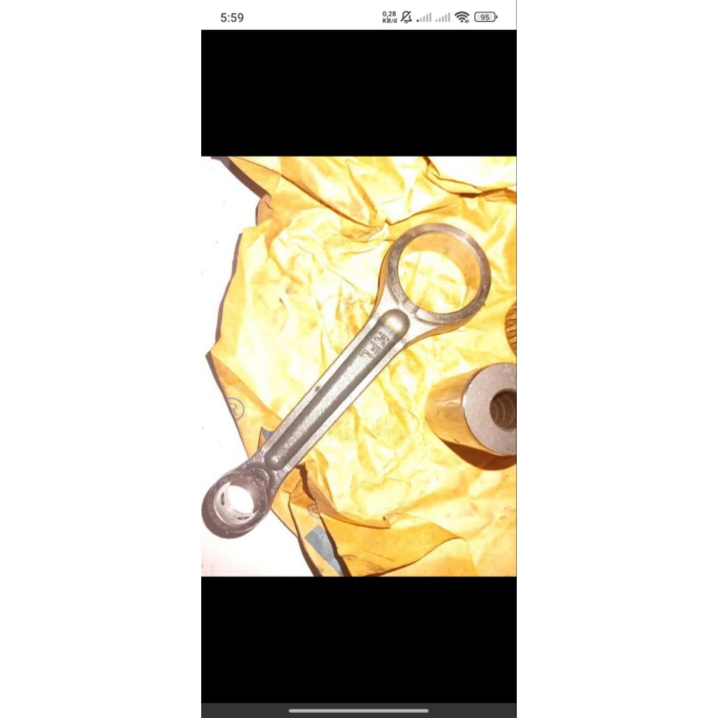 stang piston supra x 125