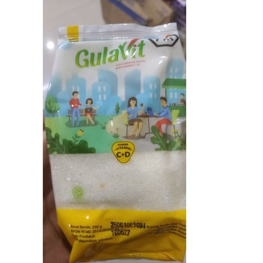 

GULA PASIR GULAVIT 250 gram