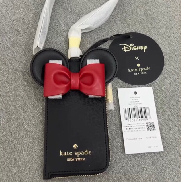 

LANYARD ID CARD KS KG654 DISNEY X 3D MINNIE MOUSE LANYARD