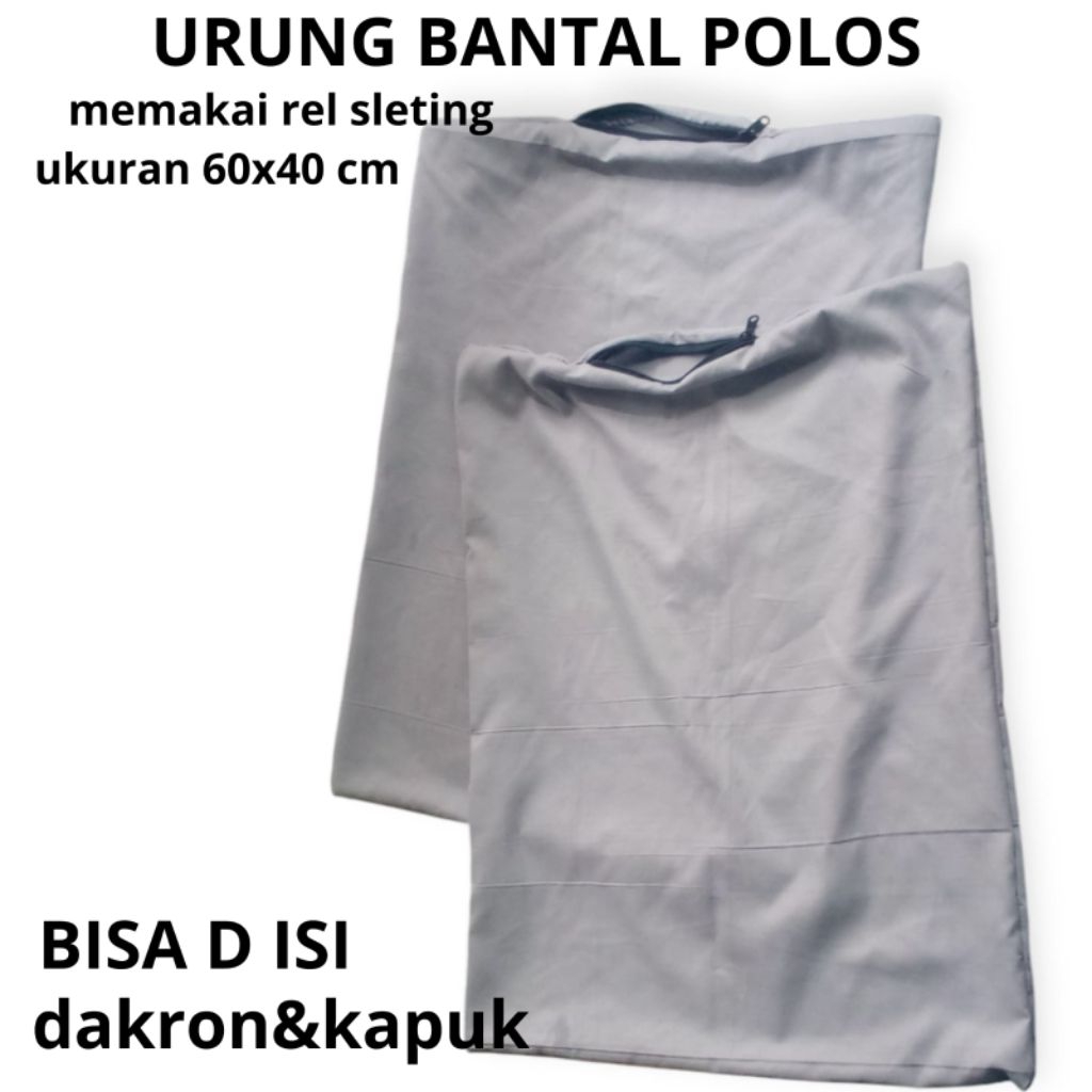 Promo (Satu Set) Urung Bantal Resleting Dan Urung Guling Motif Embos