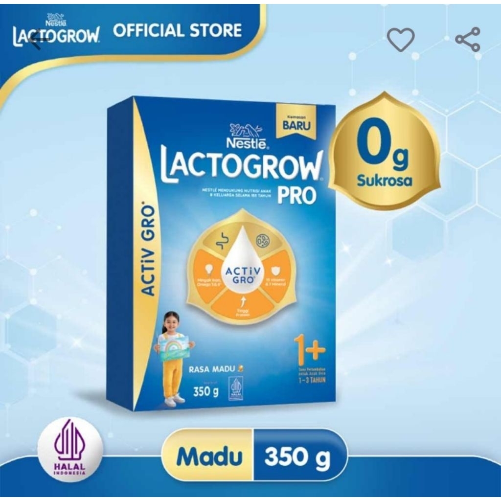 

Lactogrow 3 Susu PertumbuhanMadu 350G