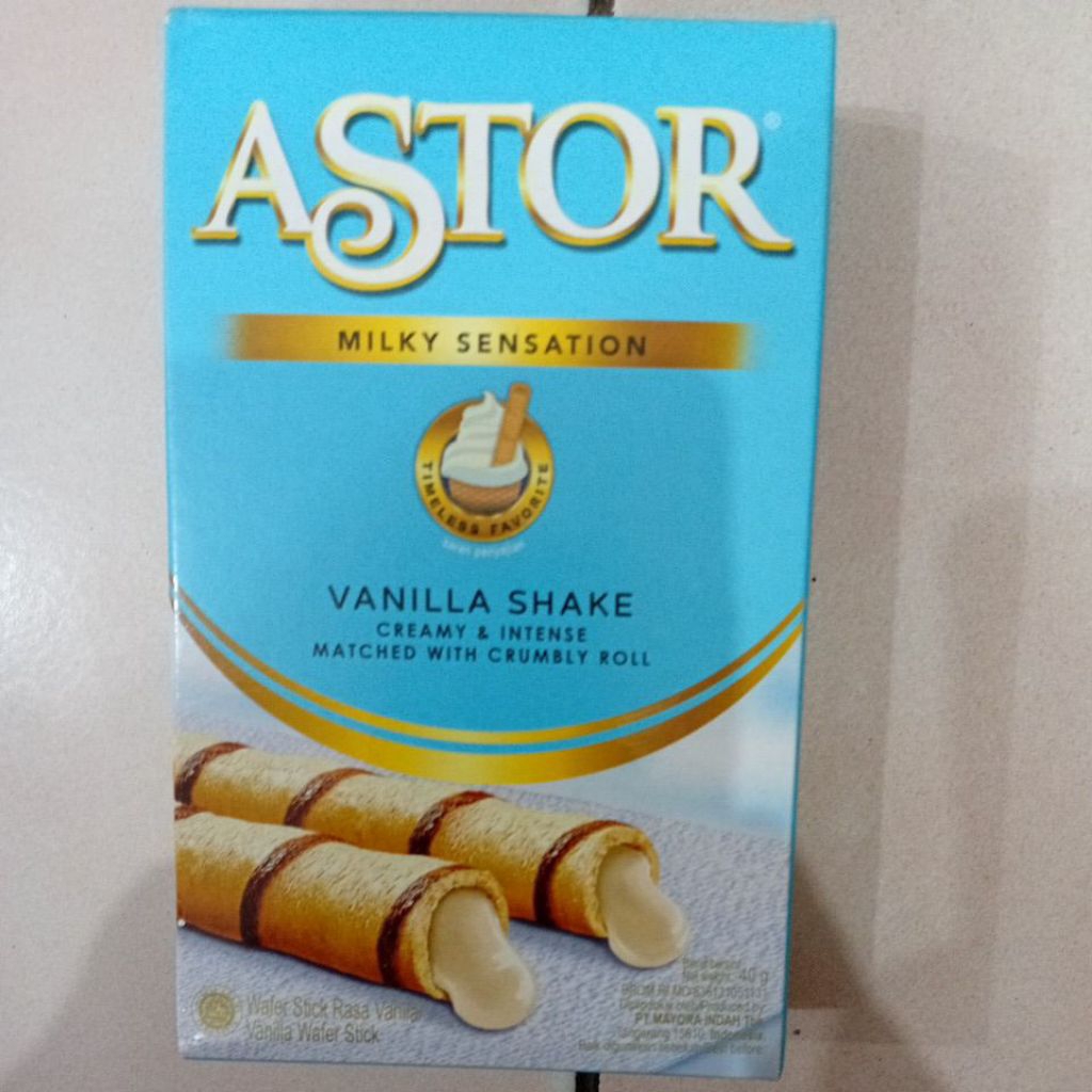 

Astor Vanilla Shake 40gr 1 Pcs