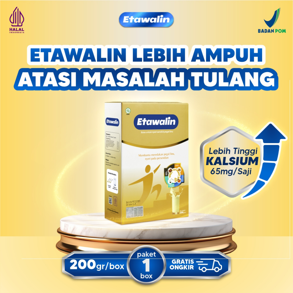 

1 Box Etawalin Original - Susu Kambing Etawa Asli Rendah Gula Anti Nyeri Sendi Isi 200 Gram