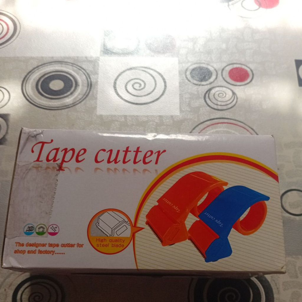 

Tape Cutter. Pemotong lakban/isolasi besar