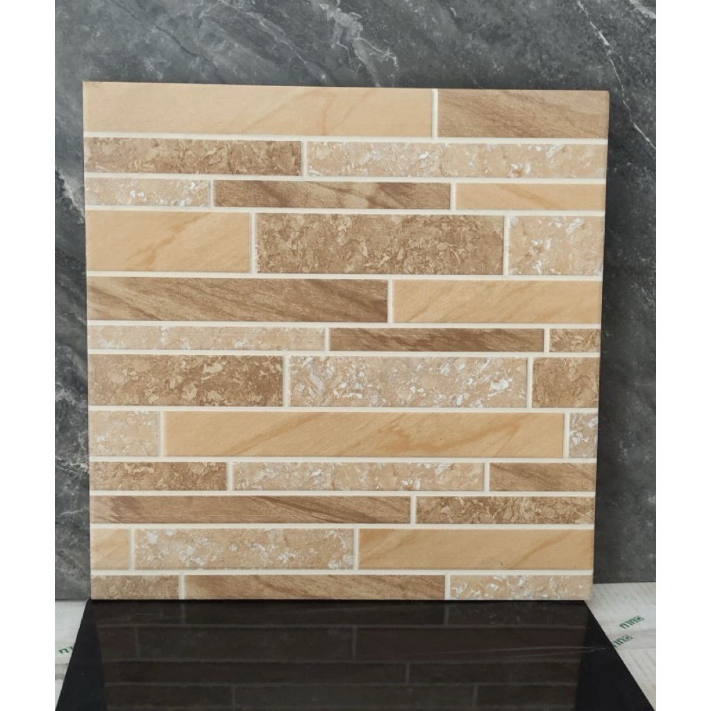 Keramik lantai teras 40x40cm Esmeralda gold