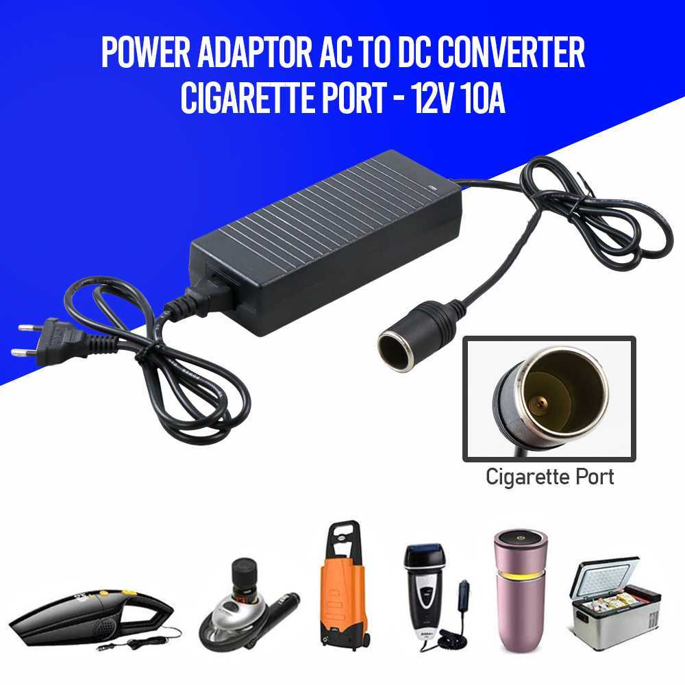 Adaptor Colokan Listrik Charger Lighter Mobil Vacuum Cleaner Penyedot Debu Converter Pengubah Arus A