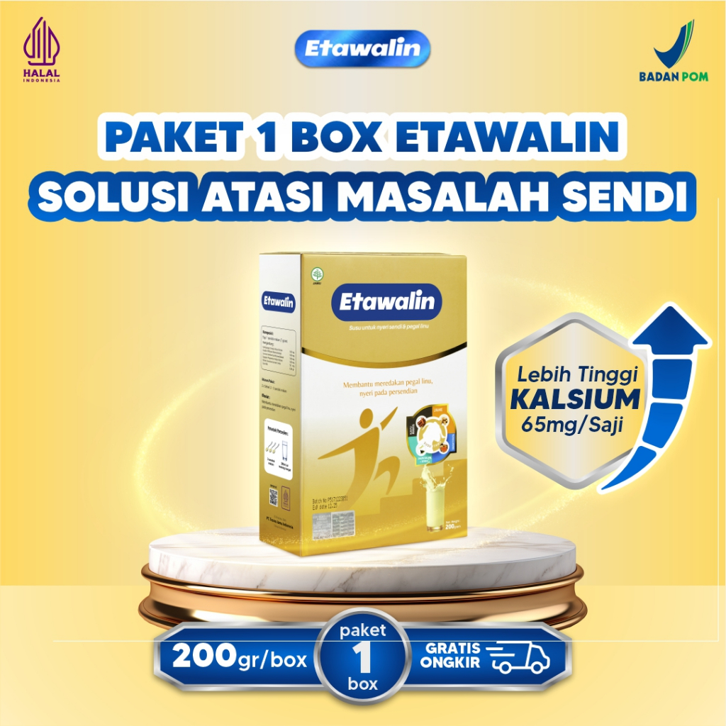 

PAKET 1 ETAWALIN ORIGINAL - RENDAH GULA ANTI NYERI SENDI SUSI KAMBING ETAWA