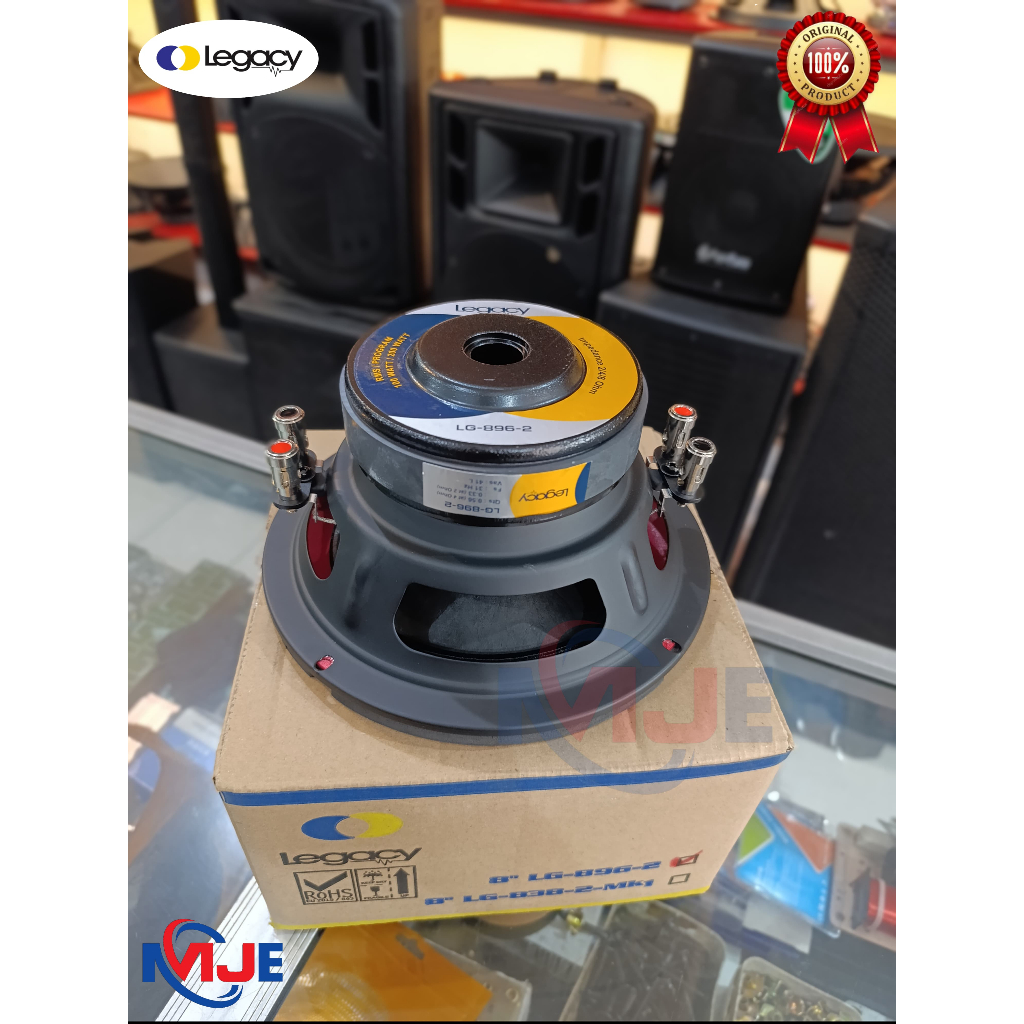 SPEAKER LEGACY 8 INC LEGACY 896-2 SPEAKER SUBWOOFER 8 INC