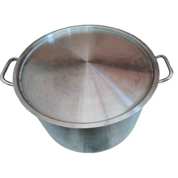 PANCI STAINLESS STEEL+TUTUP / STOCK POT