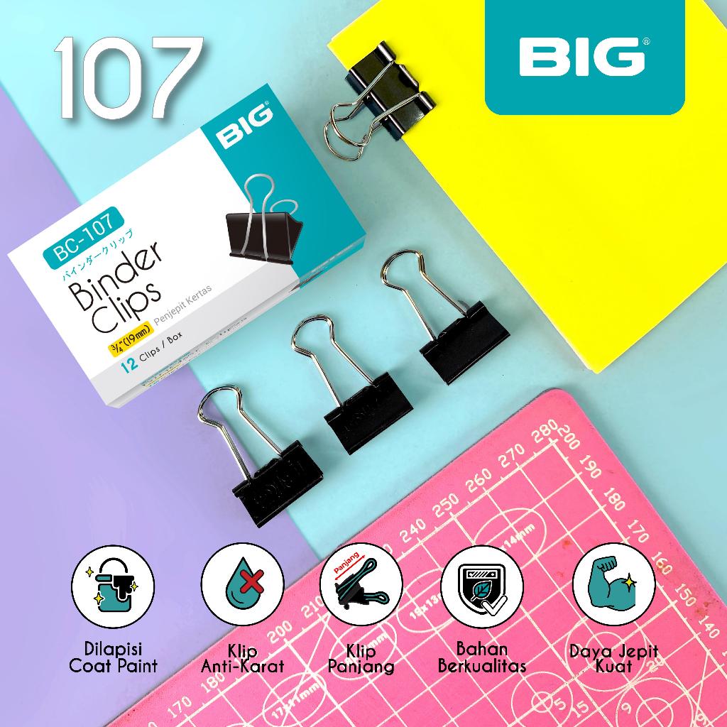 

BIG Binder Clip Klip Penjepit Kertas 107 BC-107