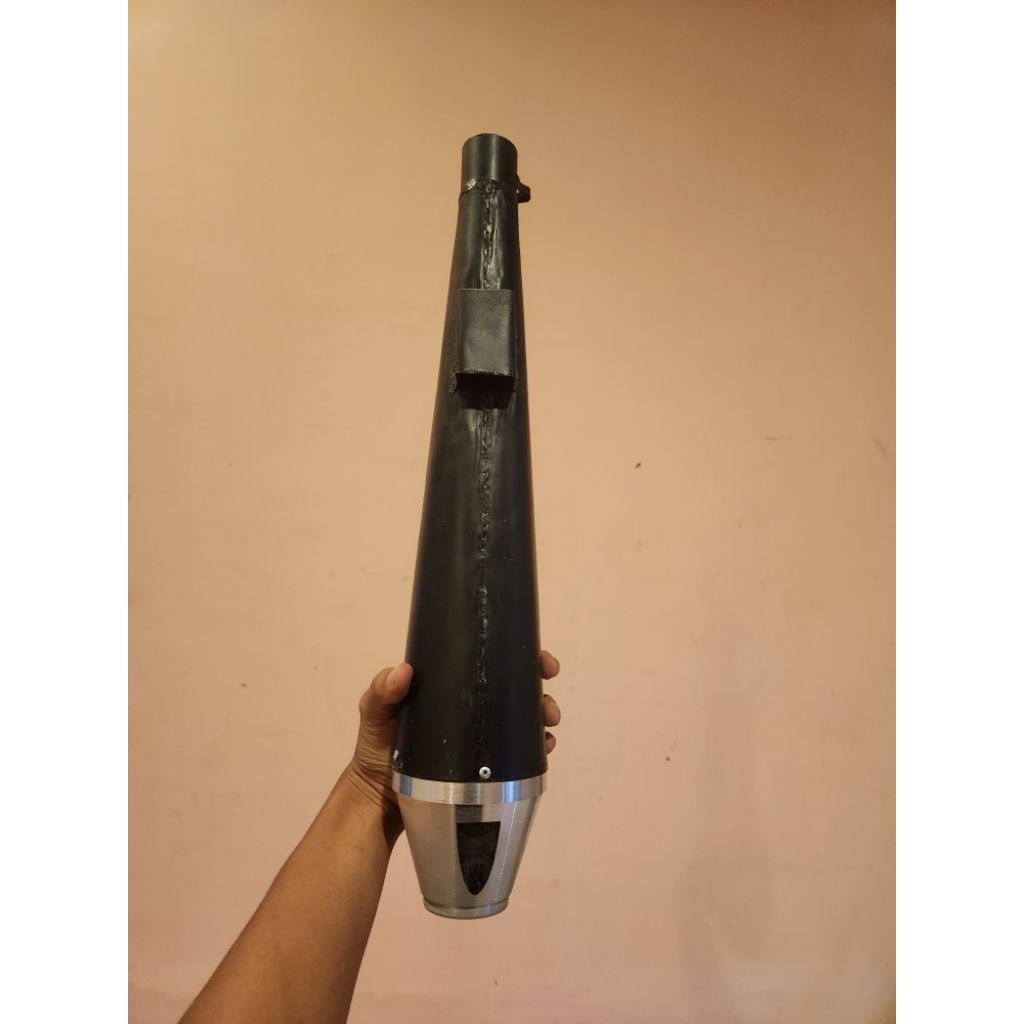 Knalpot Japstyle Custom Selencer Silencer Japstyle Bobber custom  Alumunium
