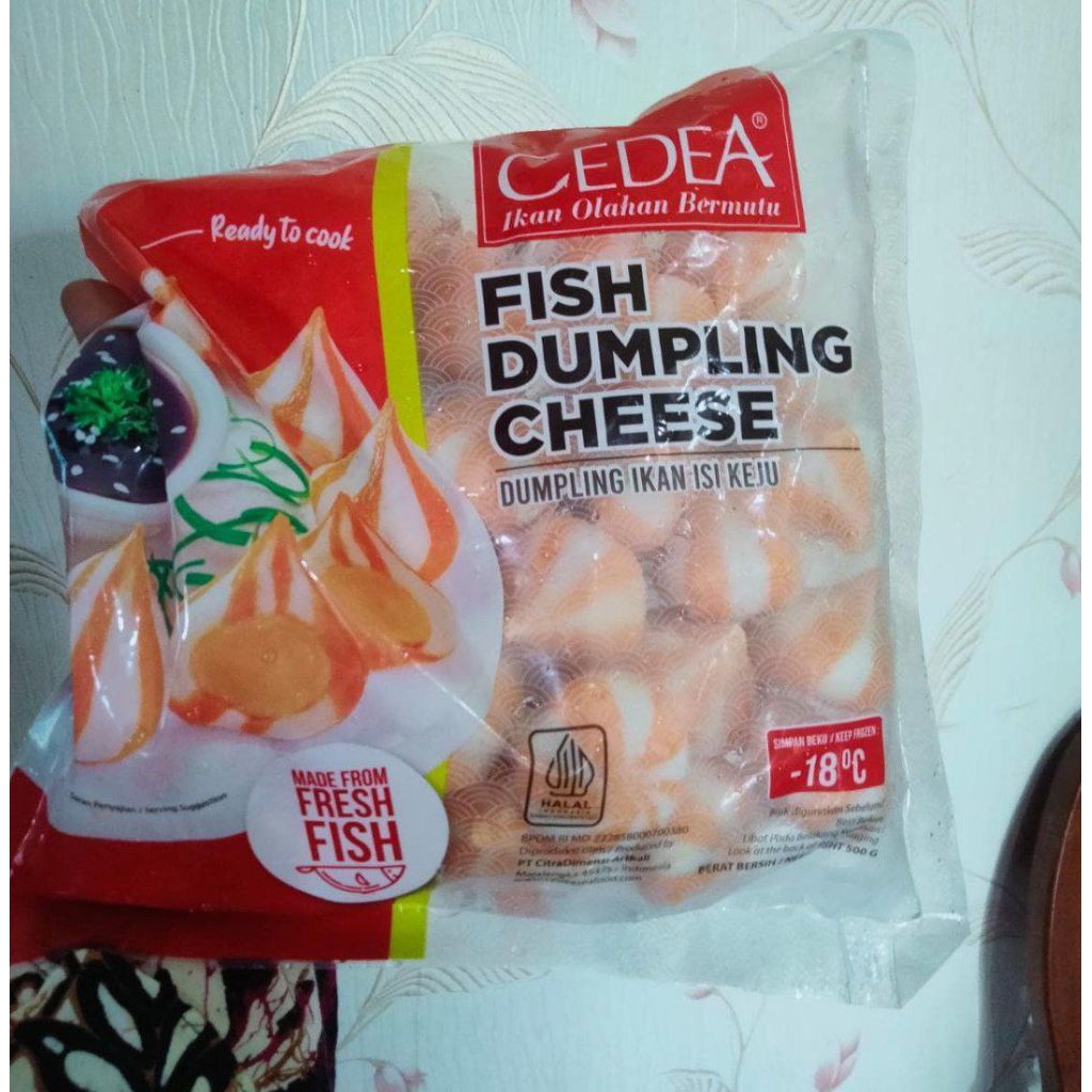

Cedea Fish Dumpling Cheese 500gr