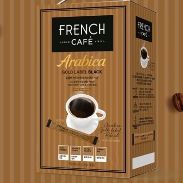 

Coffee Instan 1 Box Isi 10 Sachet French Cafe Arabica Gold Label Black Korea Kopi No Sugar Kopi Hitam