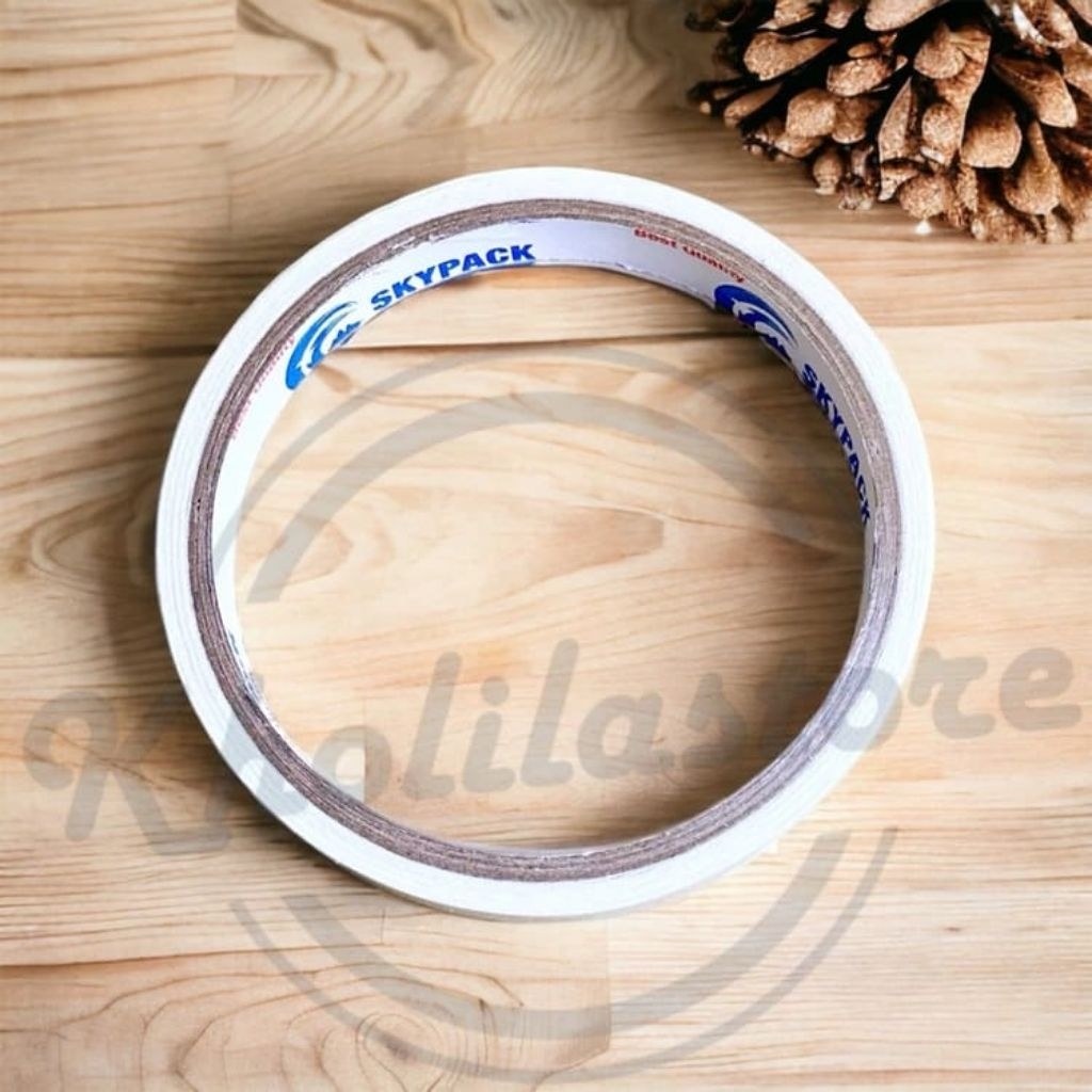 

Dauble Tape Isolasi Skypack (Min Order 6 pcs) 5m × 12mm