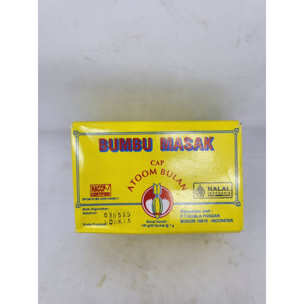 

Bumbu atom bulan 1pak isi 20pcs