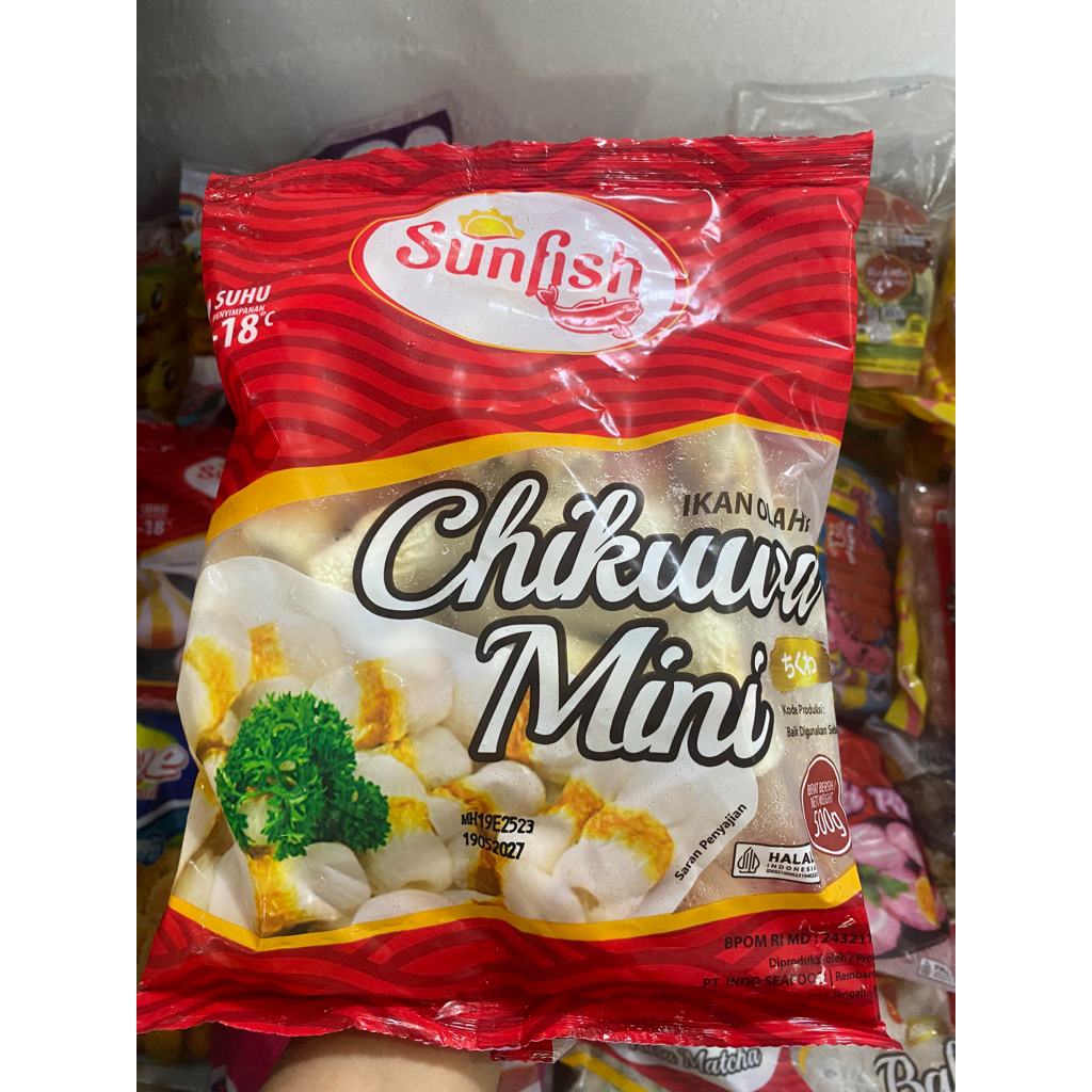 

SUNFISH Chikuwa Mini 500gr / chikuwa mini frozen