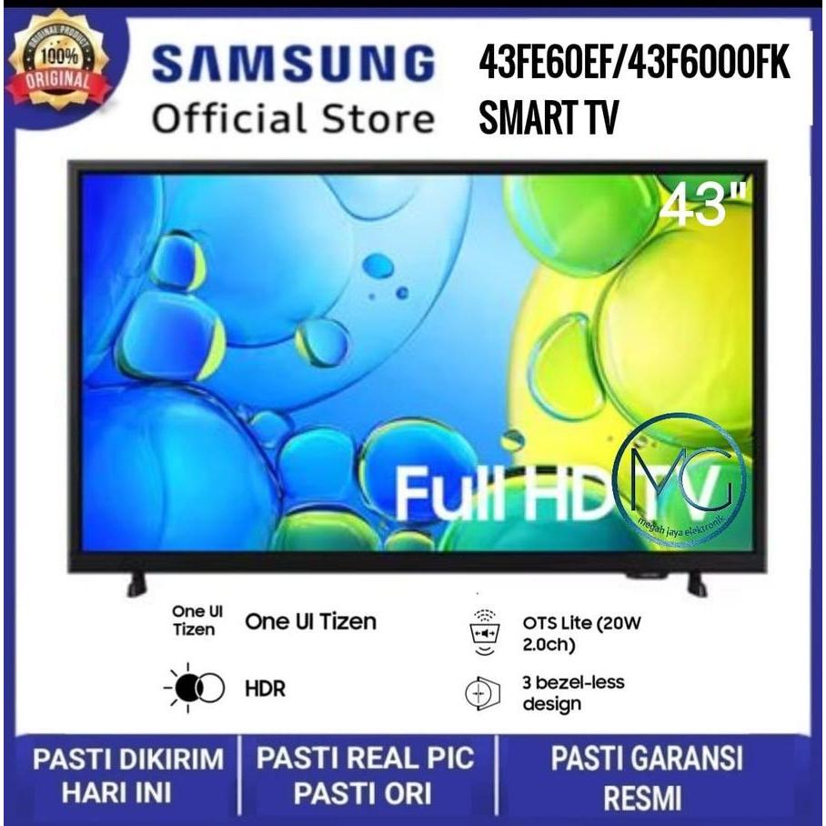 SAMSUNG 43FE60EF / 43F6000 / 43FE60EFKXXD FULL HD SMART TV 43 inch 2025 series