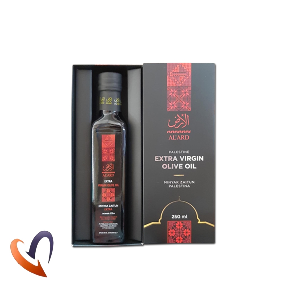 

AL-ARDH HNI 250 ml Extra Virgin Olive Oil Minyak Zaitun Premium dari Palestina