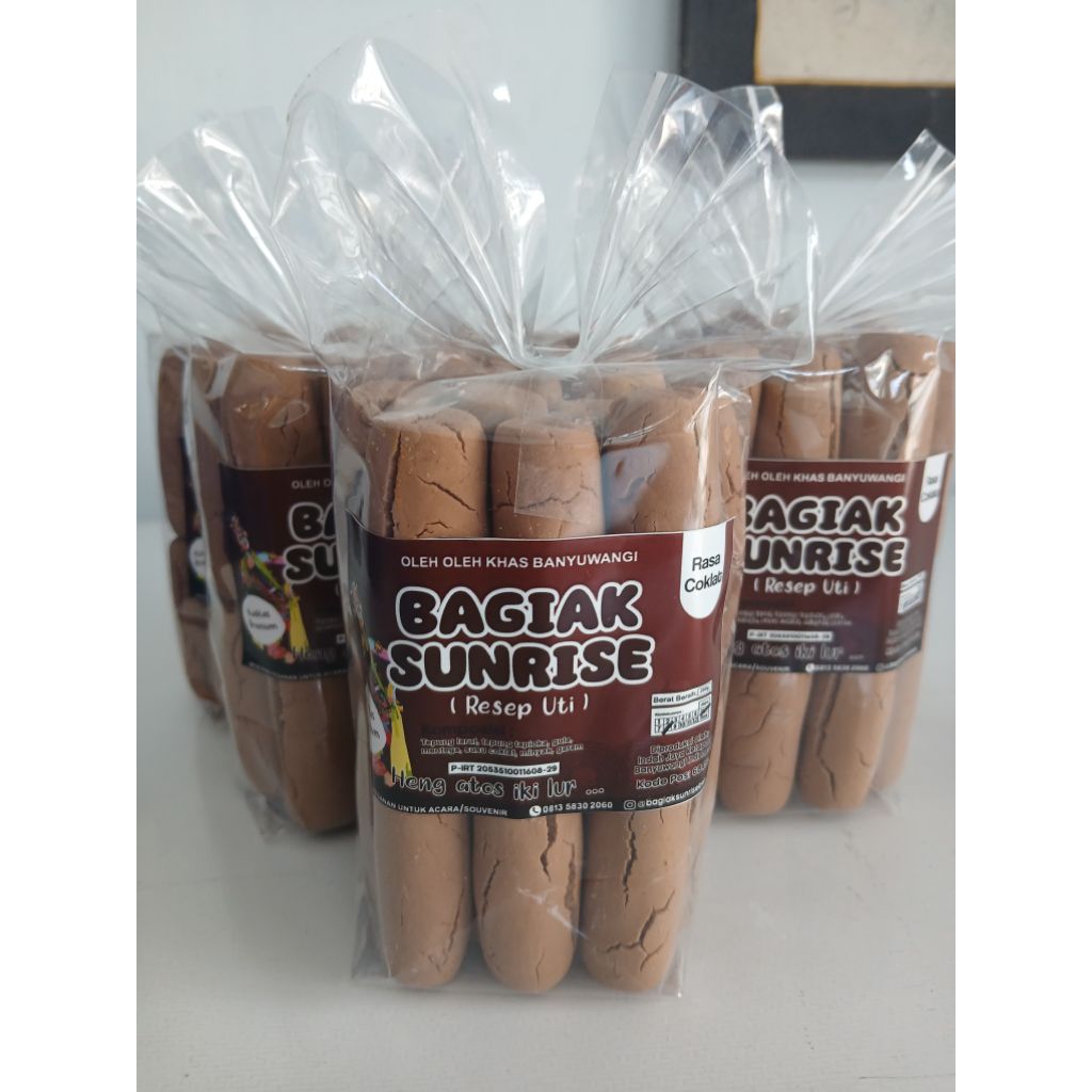 Bagiak rasa coklat 250 gr