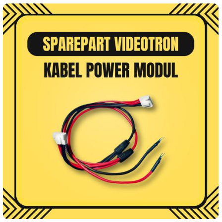 KABEL POWER MODUL/PANEL VIDEOTRON/RUNNING TEXT