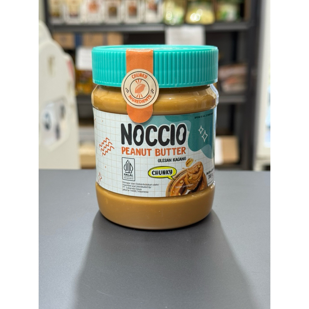 

NOCCIO PEANUT BUTTER CUNKY 340gr