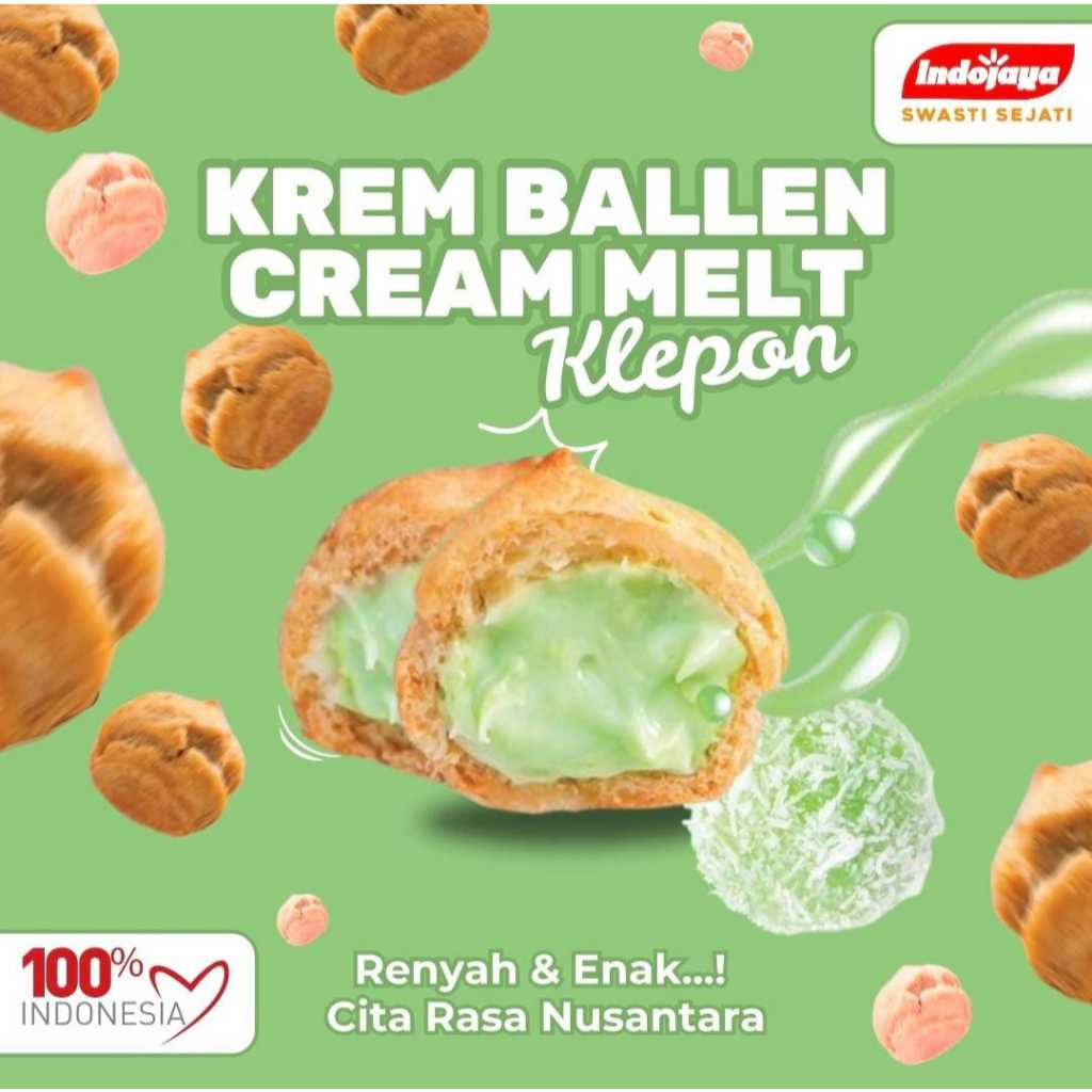 

SOES KREM BALLEN SOES INDOJAYA KREM BALLEN DUS 2 KG/SOES KLEPON - RENYAH ENAK