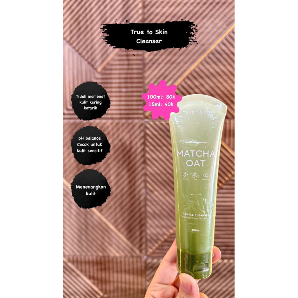 True to Skin Matcha Oat Gentle Cleanser