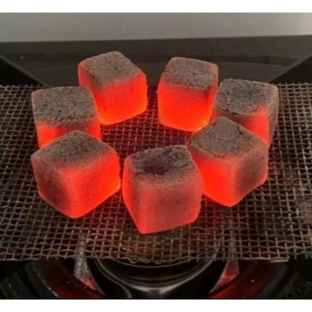 Arang briket 1Kg arang super tanpa asap irit hemat praktis