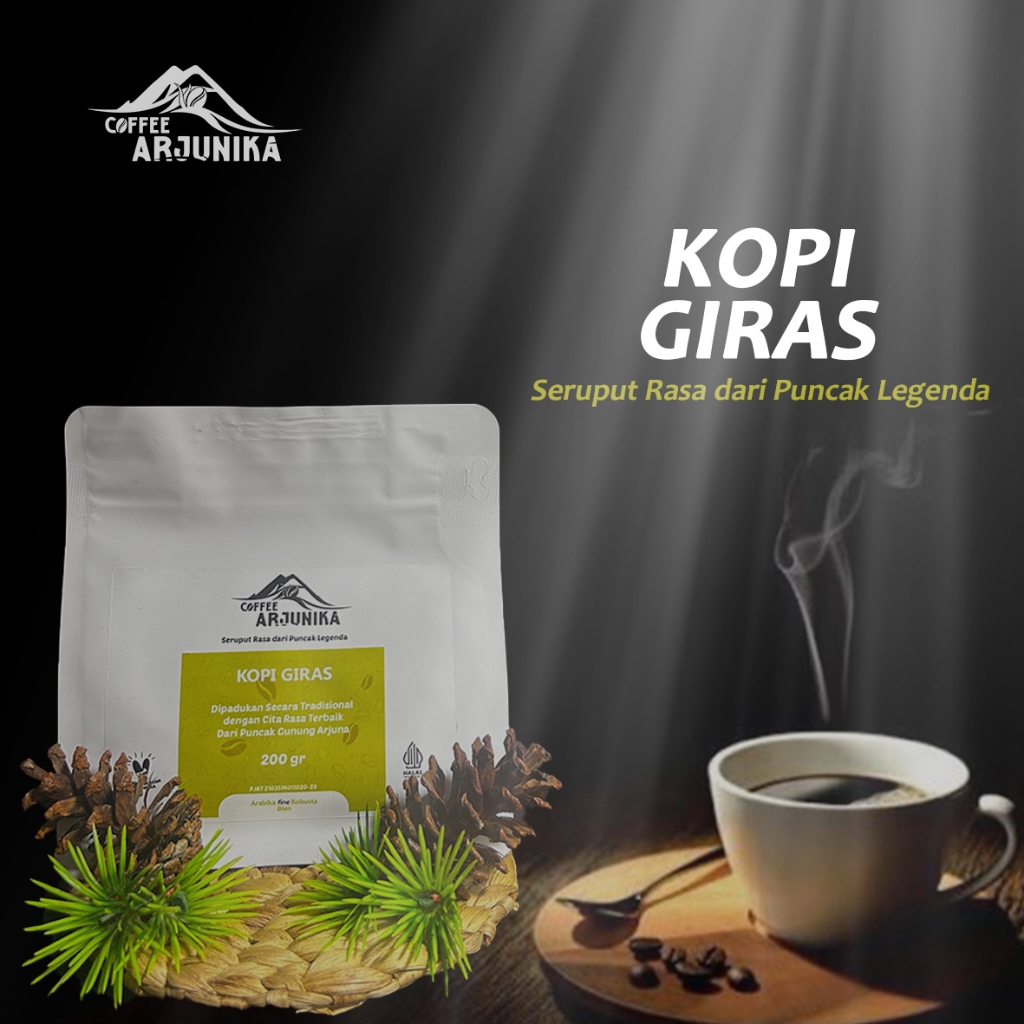 

Terlaris Kopi Bubuk GIRAS isi 1 Kg - Kopi Giras Premium Cocok Buat Usaha Warkop murah