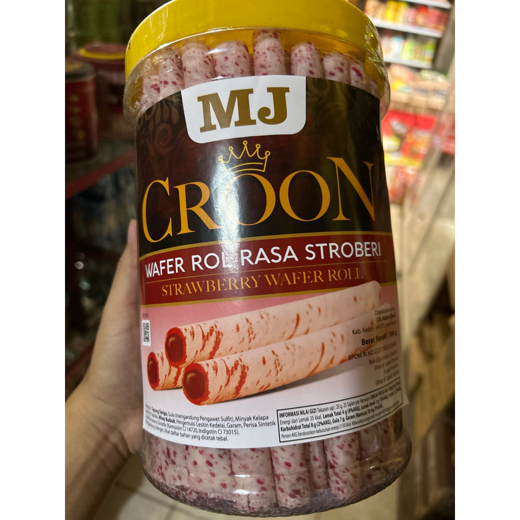 

MJ Crown stroberi 500gram