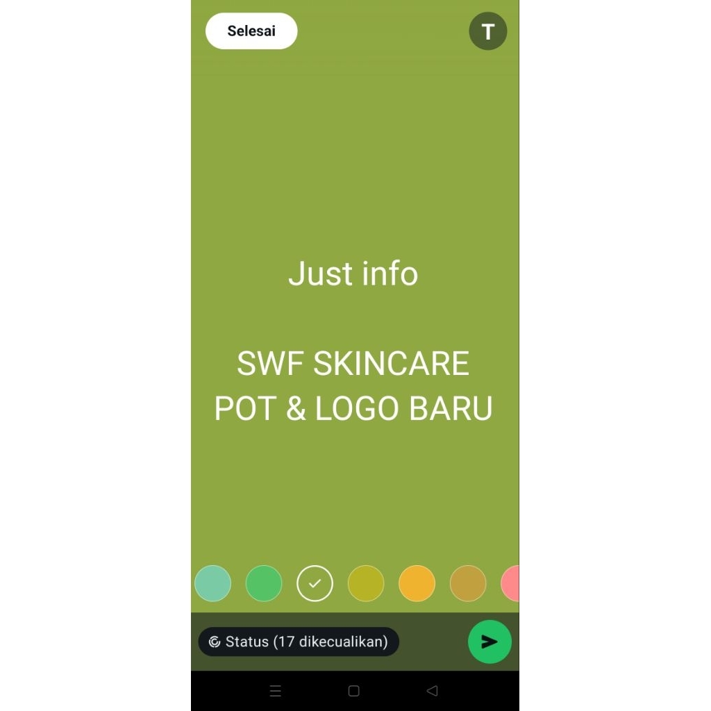 swf skincare  (info swf) pot & logo baru