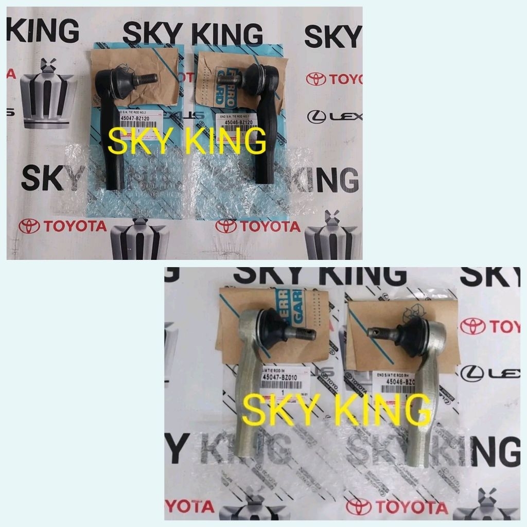 1SET 1 SET (2PCS) SEPASANG Tei Te Rot Terot Terod End Tie Rod Kiri Kanan Toyota Avanza Veloz Grand A