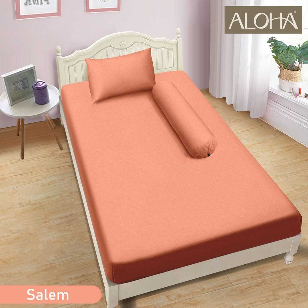 Sprei Aloha Polos 120x200 / 100x200  Tinggi 25cm