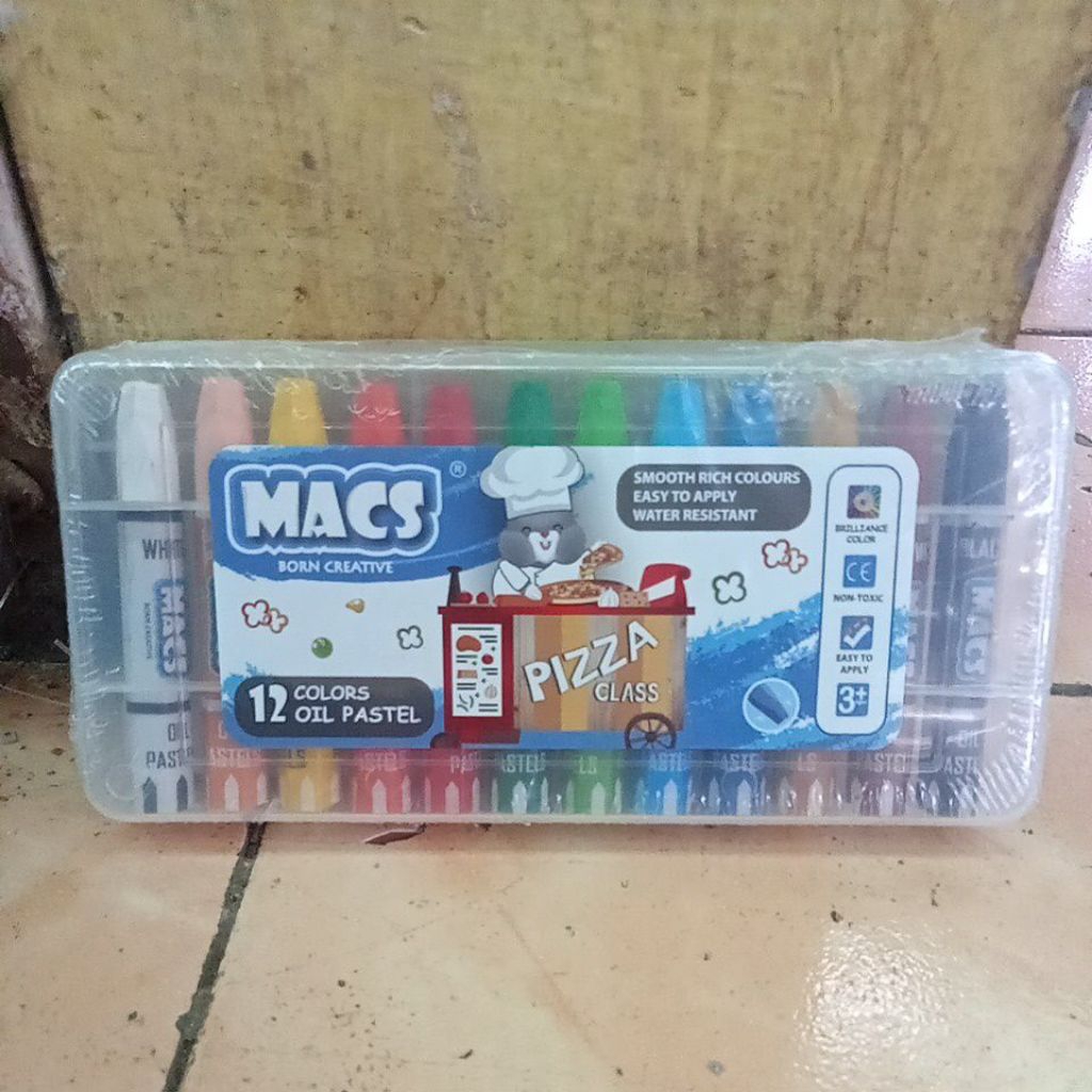 

MACS oil pastel 12 colors / pcs