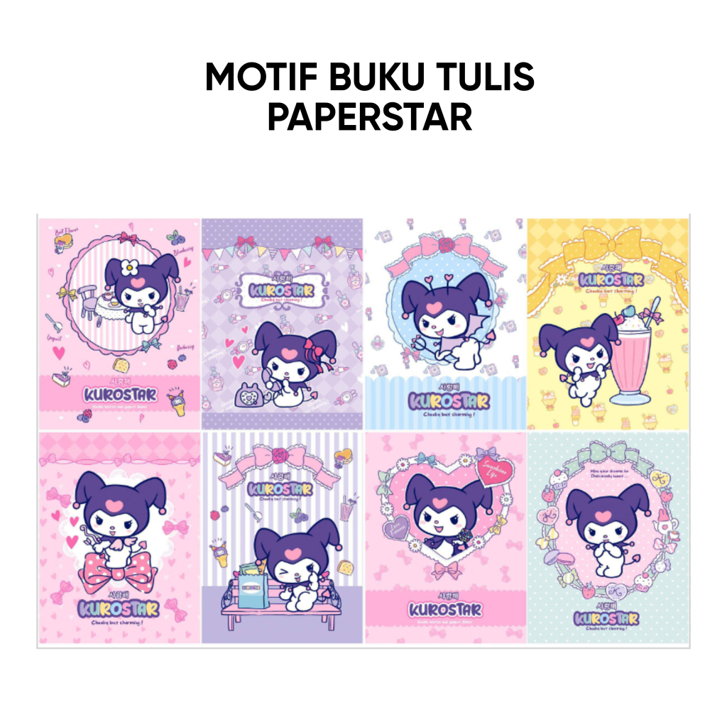 

BUKU TULIS / BUKU TULIS PAPER STAR / BUKU TULIS A5 PAPER STAR ISI 38 LEMBAR