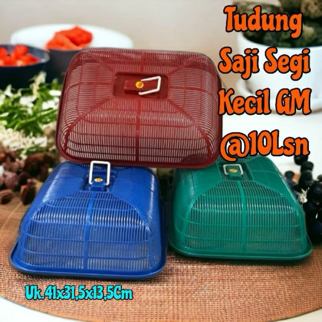 Tudung Saji Segi/ Tudung Sayur Plastik Berkualitas