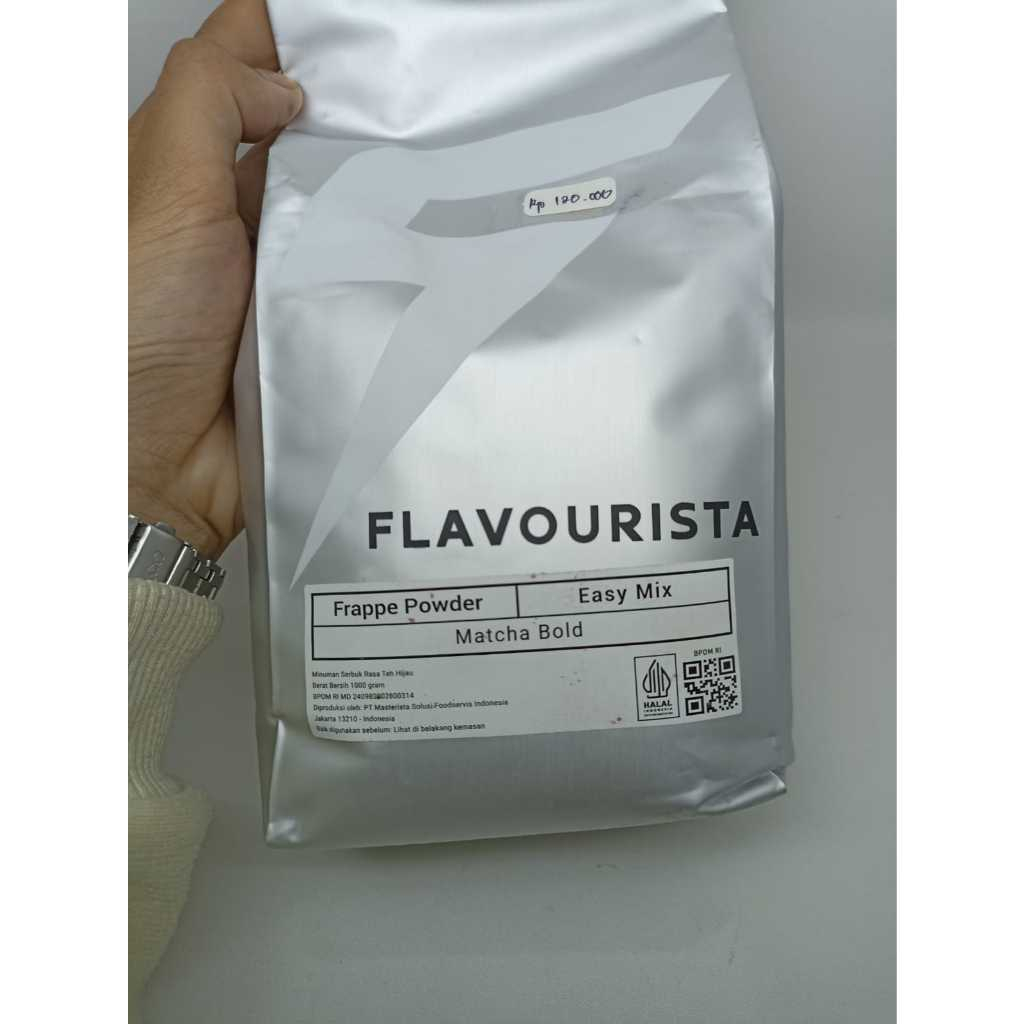 

FLAVOURISTA BUBUK MINUMAN MURAH RASA MATCHA/BUBUK PREMIUM/HALAL/BPOM/MATCHA POWDER 1000 GRAM