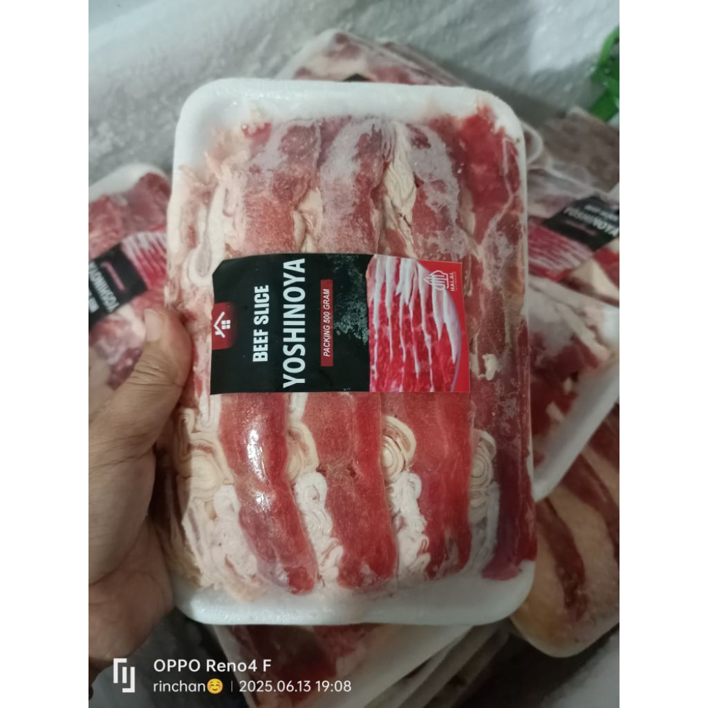 

slice yoshinoya premium 500gr