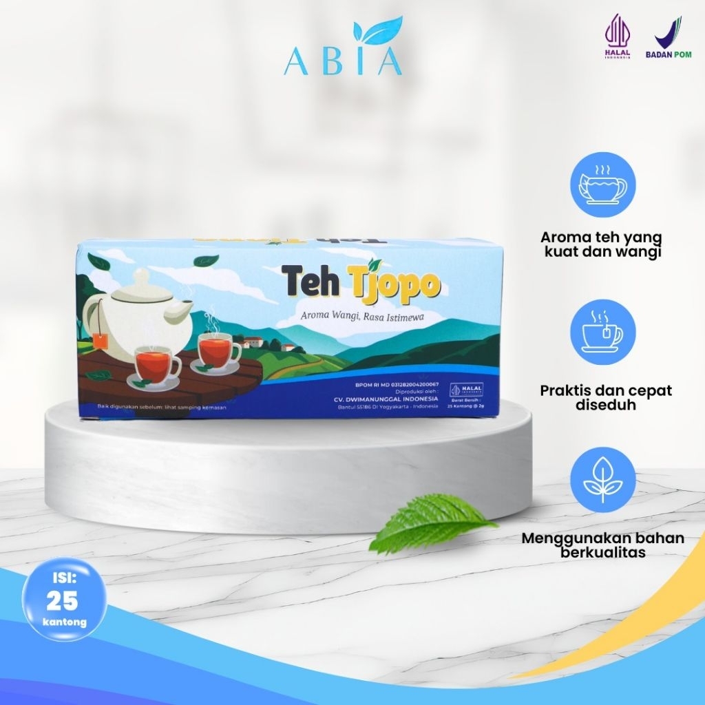 

teh tjopo asli jogja nasgitel celup 25 bag tea rasakan minum teh sesungguhnya