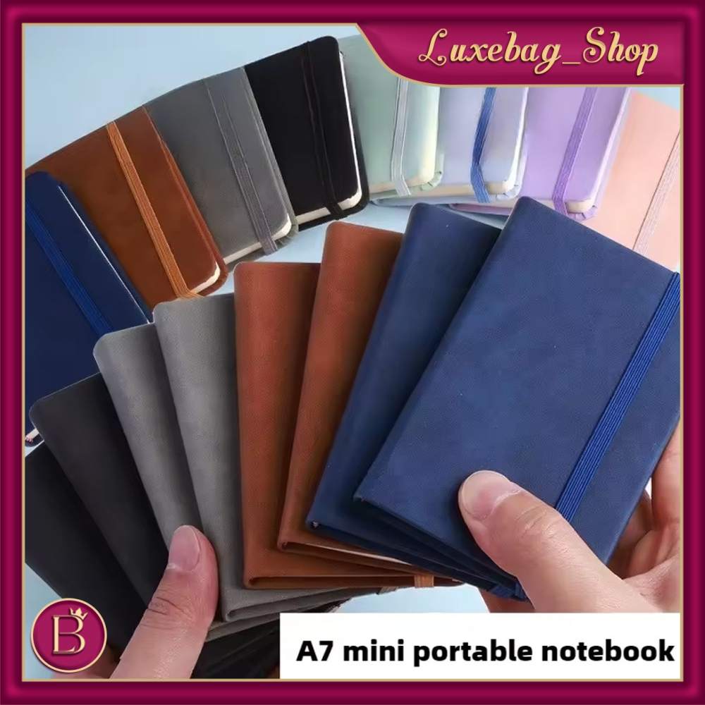 

LB Notebook A7 / bukuA7/ Buku Tulis / Buku Catatan MIni Kecil Pocket 98 lembar Notebook mini portabel A7 notepad portabel tebal S148