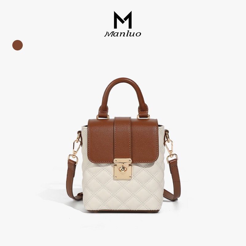 Manluo Tas Bahu Modis Wanita Tas Totebag Sederhana