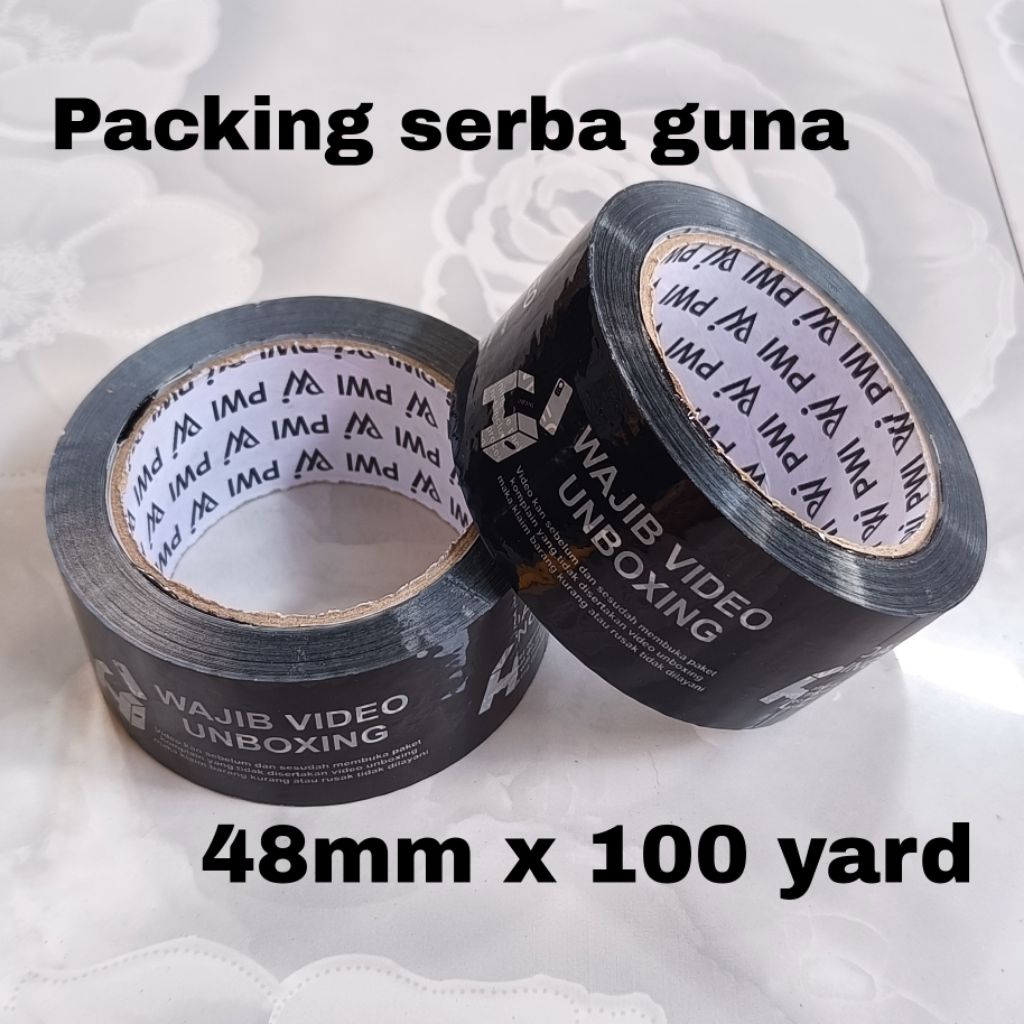 

Solasi lakban Unboxing 48mm x 100 yard/wajib video unboxing