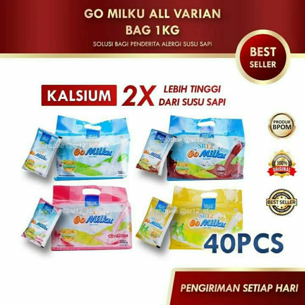 

Gomilku SR12 Sachet // Susu Kambing \\ Susu Etawa SR12