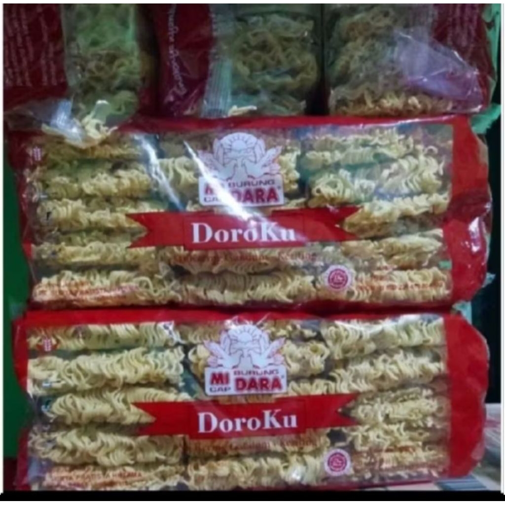 

MIE DOROKU KRITING CAP BURUNG DARA KEMSAN ECER