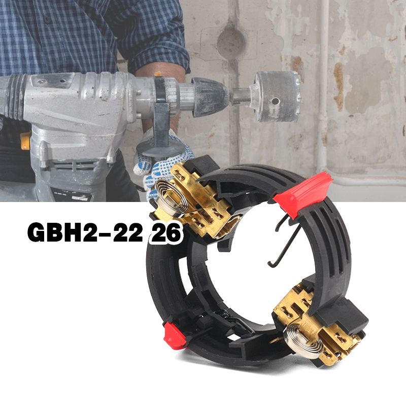 Brush Holder Mesin Bor GBH 226 Carbon Brush Bor Listrik GBH2-26 Untuk Mesin Bor Rotary atau Rotary H