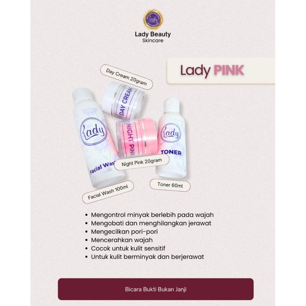 Lady Pink Lady Cream Pink Lady Beauty Skincare