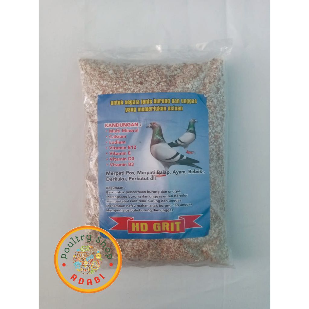 HD GRIT MERPATI ASINAN MERPATI PREMIUM GRIT MERPATI CANGKANG TELUR
