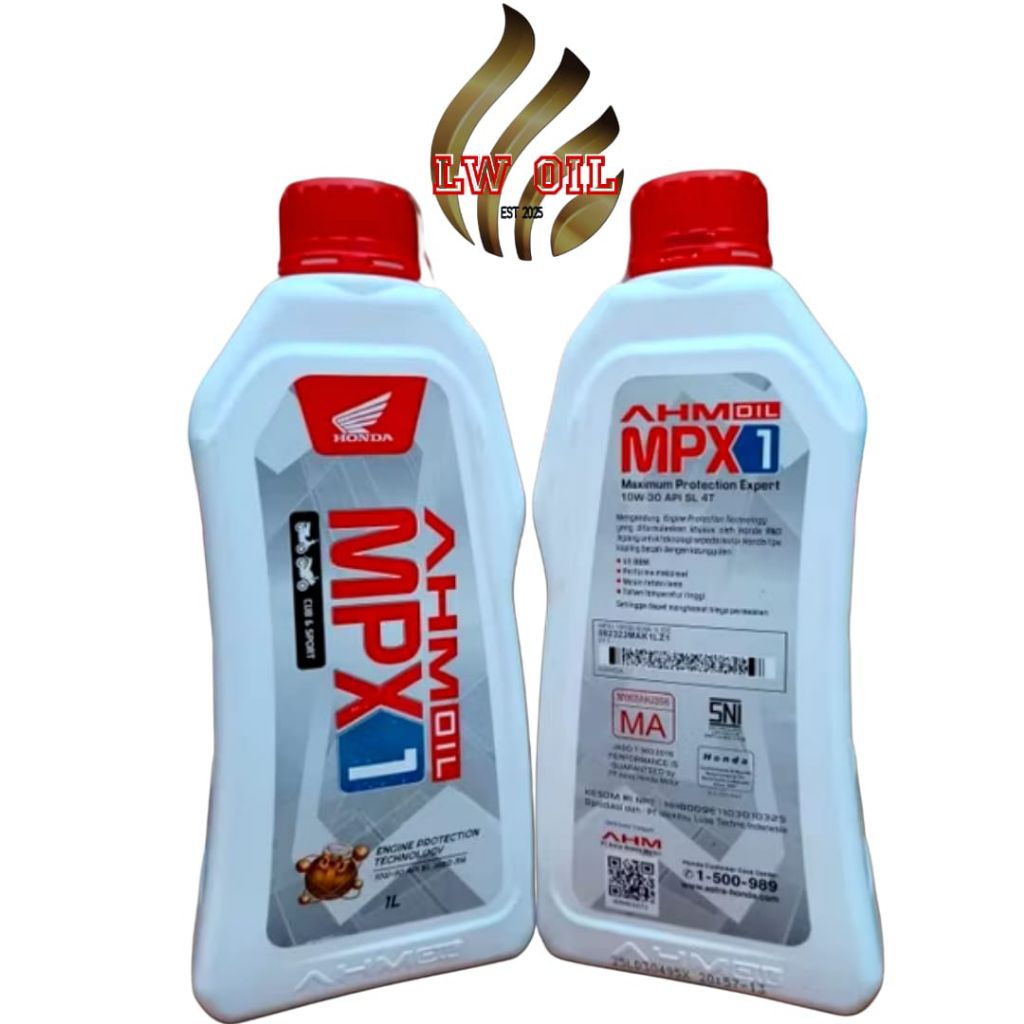 Oli motor bebek 4tak Mpx 1 1liter