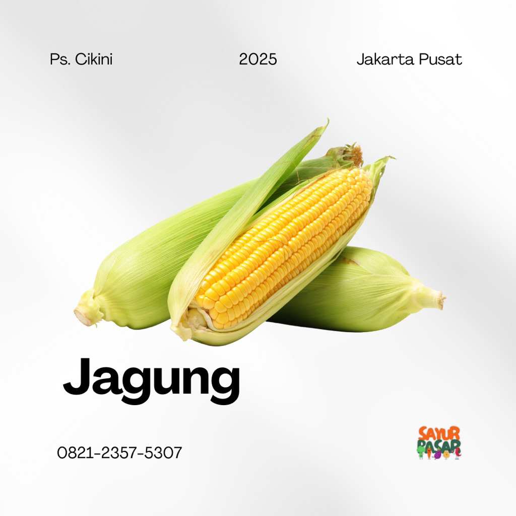 

Jagung Manis – Manis Alami, Siap Masak